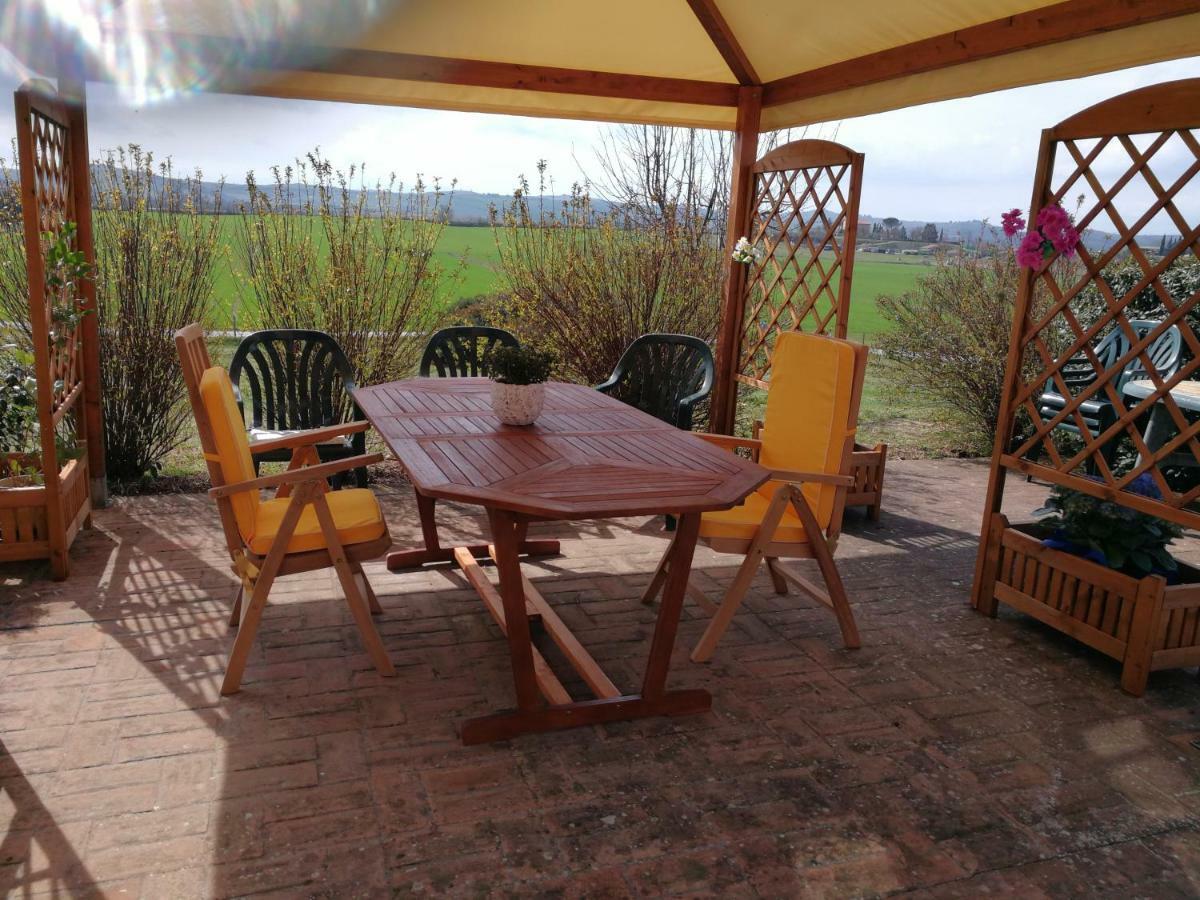 Casa Country House Girasole Vakantie Huis-Wakacje Huis Asciano Zewnętrze zdjęcie