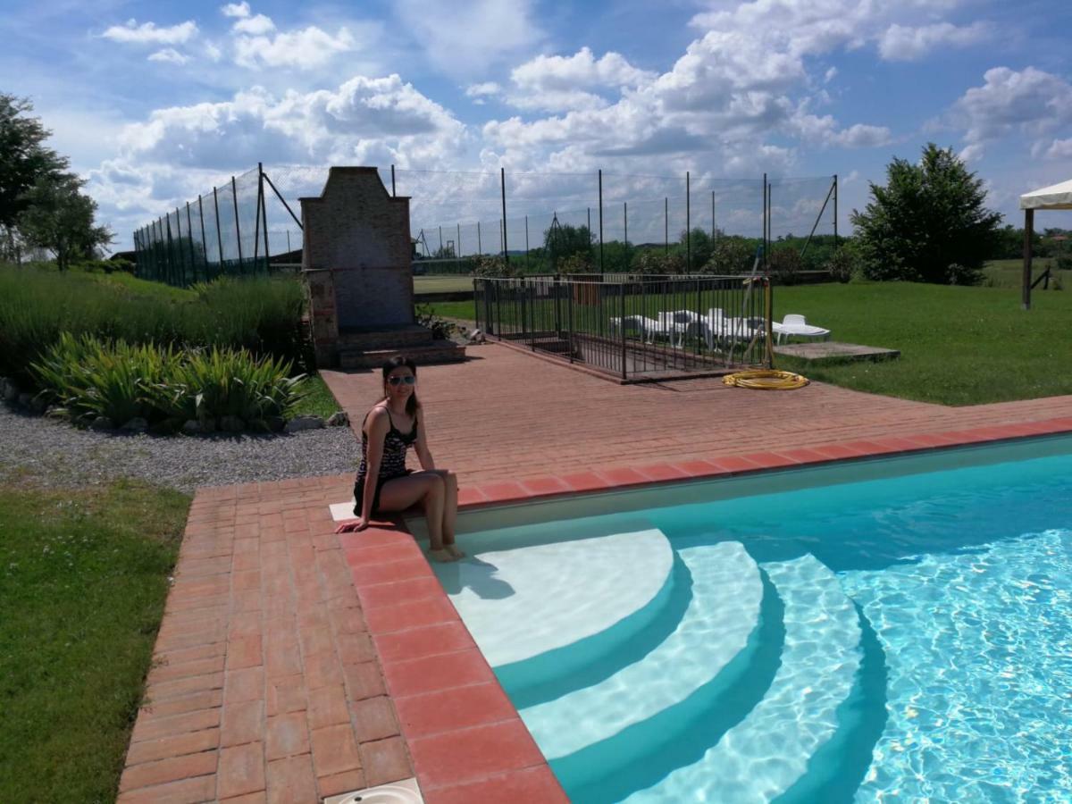 Casa Country House Girasole Vakantie Huis-Wakacje Huis Asciano Zewnętrze zdjęcie